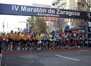 Empiezan los preparativos del Maratón de Zaragoza