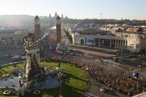 La lluvia desluce la Marató de Barcelona