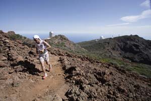 Épicas victorias de Kilian Jornet y Emelie Forsberg en la Transvulcania